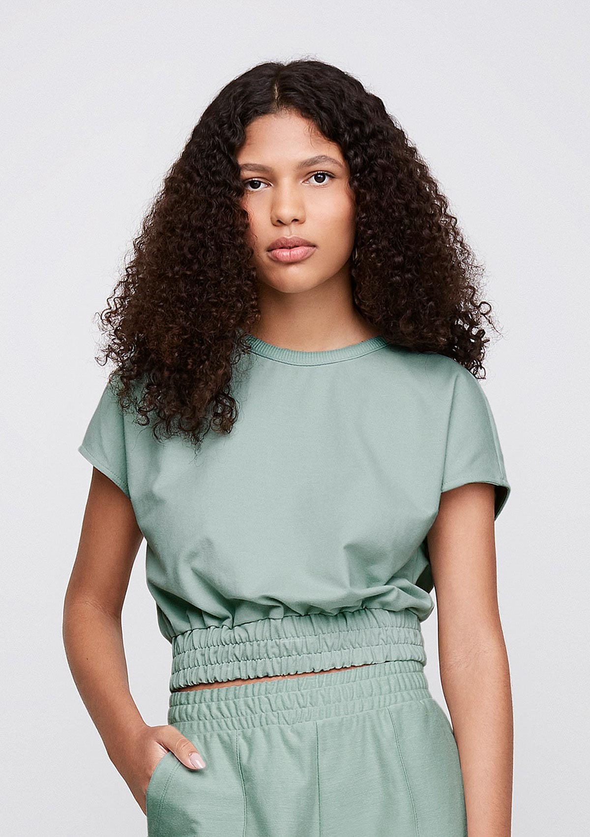 blusa dzarm verde